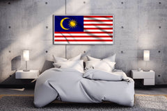 Malaysia National Flag Wall Art - beink online art store