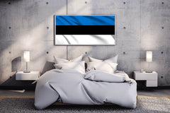 Estonia National Flag Wall Art - beink online art store