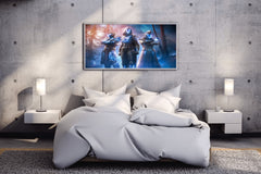 Destiny 2 Arc Hunter Armor Gaming Wall Art