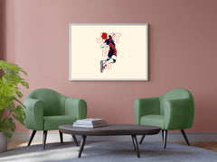 Anime Boys Haikyuu Basketball Wall Art