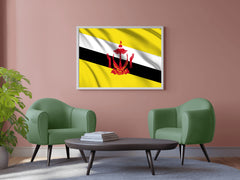 Brunei National Flag Wall Art