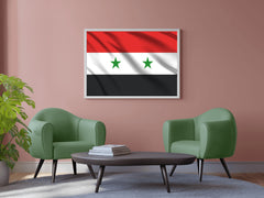 Syria National Flag Wall Art - beink online art store