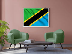 Tanzania National Flag Wall Art