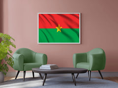 Burkina Faso National Flag Wall Art