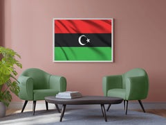 Libya National Flag Wall Art