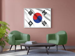 South Korea National Flag Wall Art - beink online art store