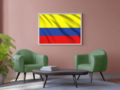 Colombia National Flag Wall Art