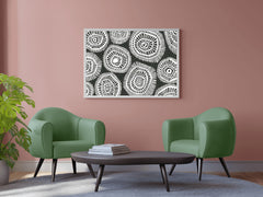 Tribal Tapestry Modern Wall Art