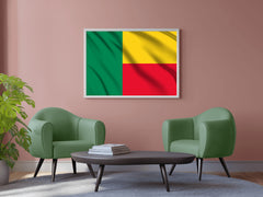 Benin National Flag Wall Art