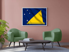 Tokelau National Flag Wall Art