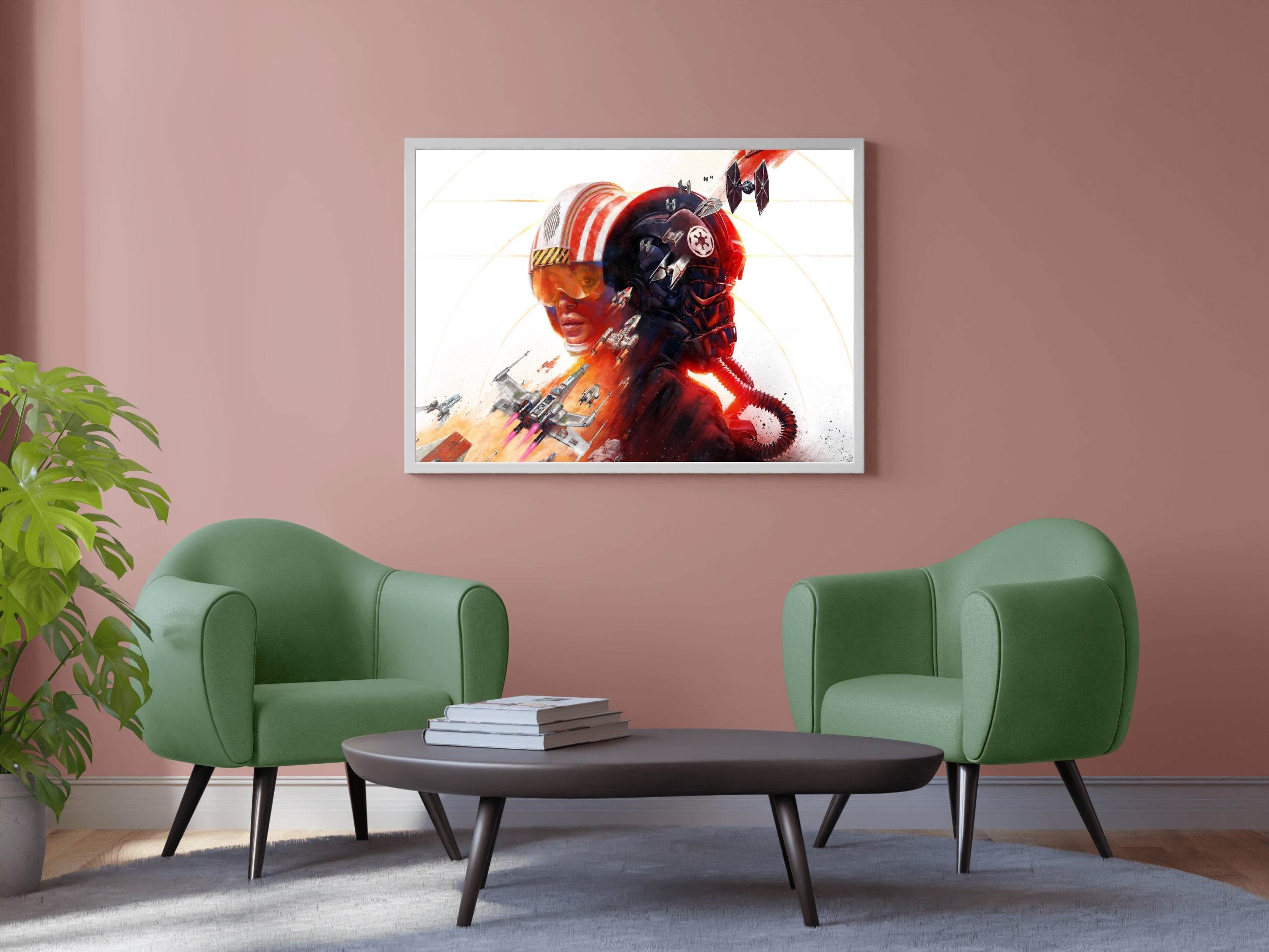 Star Wars: Squadrons Gaming Wall Art - beink online art store