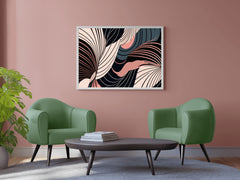 Textile Pattern Abstract Wall Art - beink online art store