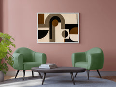 Geometric Harmony Modern Wall Art