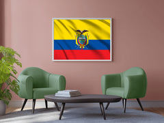 Ecuador National Flag Wall Art