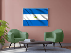 Nicaragua National Flag Wall Art