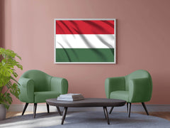 Hungary National Flag Wall Art - beink online art store