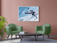 Star Wars X-Wing Fighter Gaming Wall Art