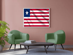 Liberia National Flag Wall Art