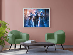 Destiny 2 Arc Hunter Armor Gaming Wall Art