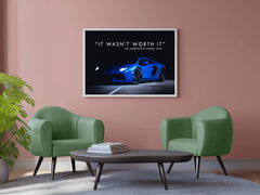 Lamborghini Huracan Wall Art