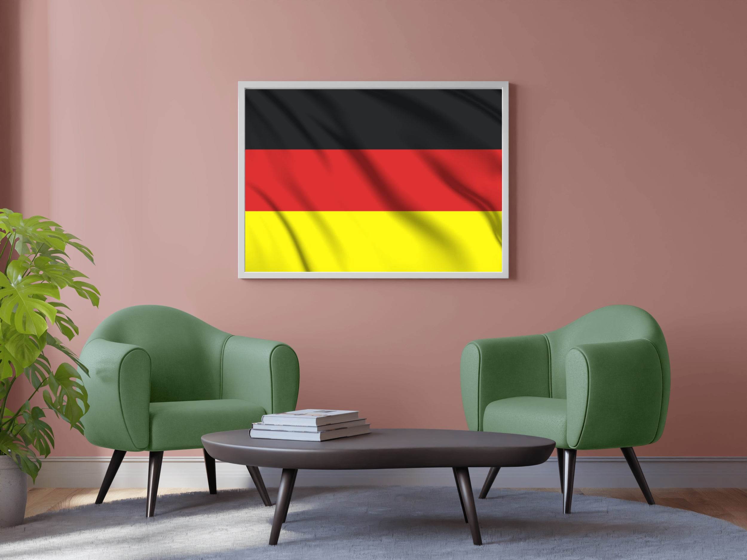Germany National Flag Wall Art - beink online art store