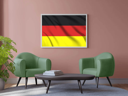 Germany National Flag Wall Art - beink online art store