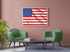 United States National Flag Wall Art - beink online art store