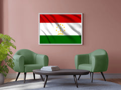 Tajikistan National Flag Wall Art