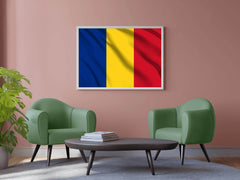 Chad National Flag Wall Art - beink online art store