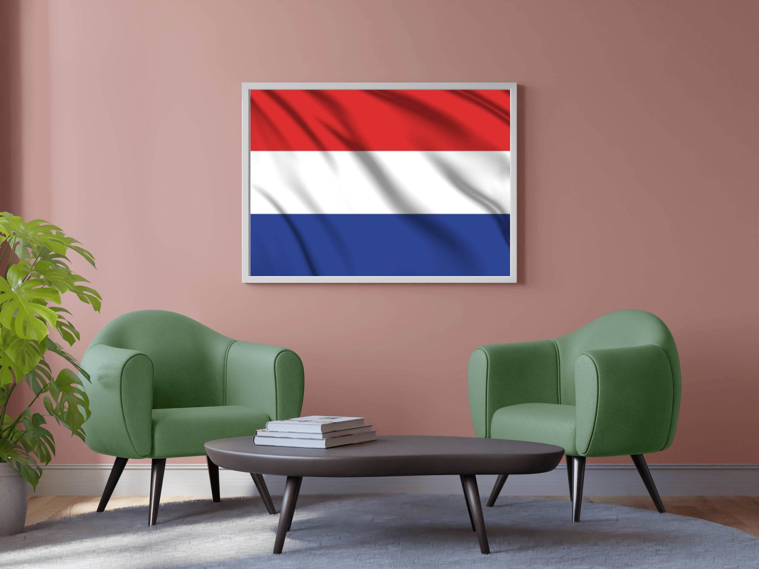 Netherlands National Flag Wall Art - beink online art store