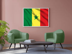 Senegal National Flag Wall Art