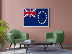 Cook Islands National Flag Wall Art