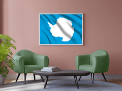 Antarctica National Flag Wall Art