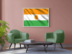 Niger National Flag Wall Art - beink online art store