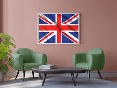 Union Jack National Flag Wall Art