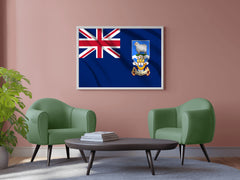 Falkland Islands National Flag Wall Art - beink online art store