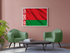 Belarus National Flag Wall Art - beink online art store