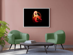 God of War Kratos Gaming Wall Art