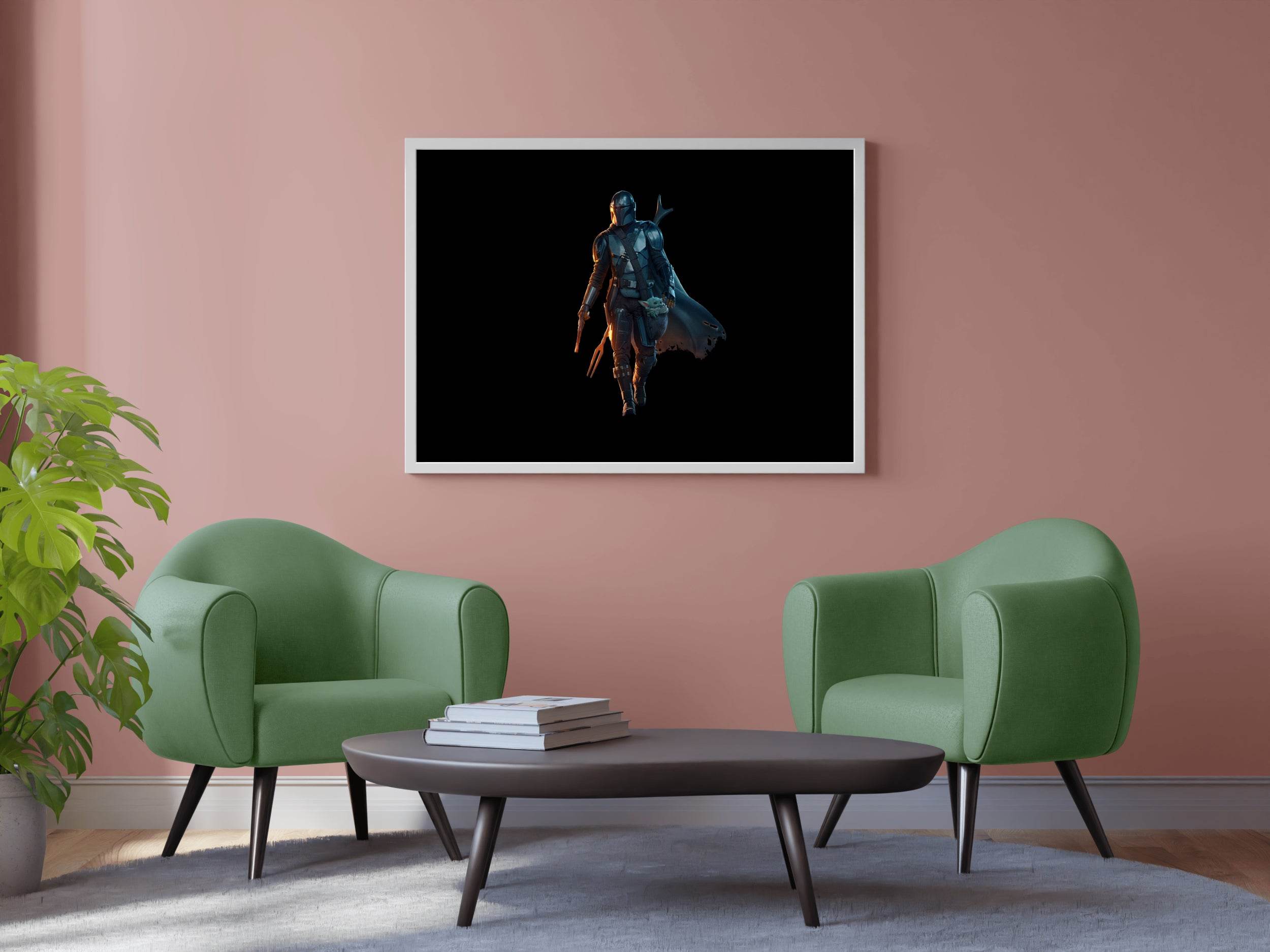 The Mandalorian Wall Art - beink online art store