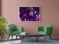 Valorant Killjoy Purple Gaming Wall Art