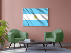 Argentina National Flag Wall Art - beink online art store