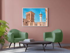 Traditional Wind Tower & Minaret Wall Art