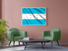 Honduras National Flag Wall Art - beink online art store