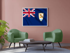 Anguilla National Flag Wall Art