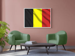 Belgium National Flag Wall Art