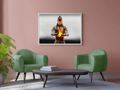 Mortal Kombat  Liu Kang Gaming Wall Art