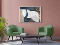 Irregular Shape Painting Abstract Wall Art