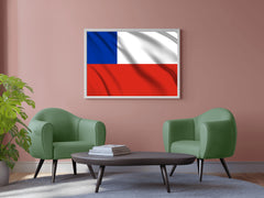 Chile National Flag Wall Art