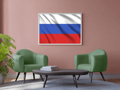 Russia National Flag Wall Art - beink online art store