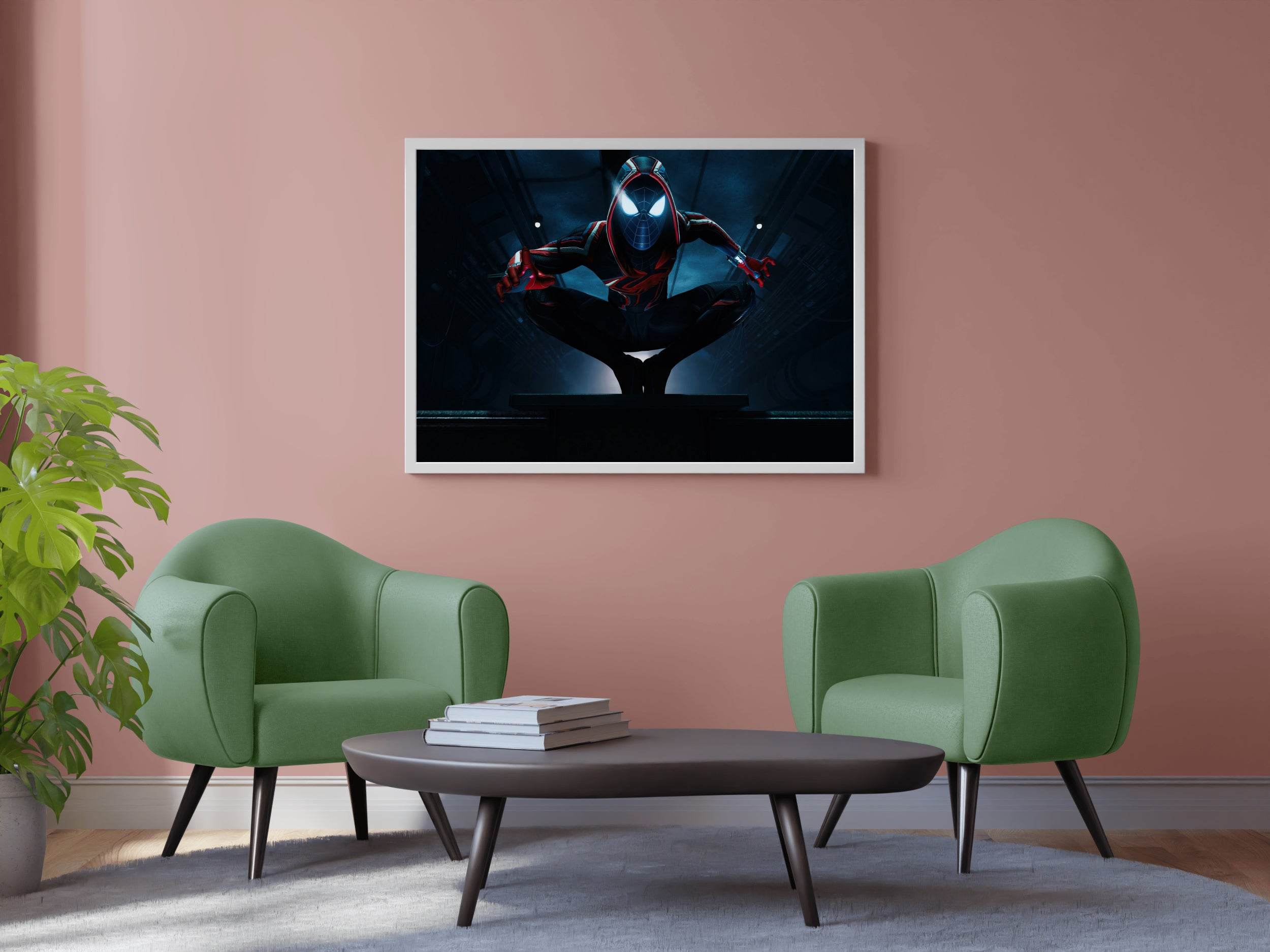 Spider Man Miles Morales Gaming Wall Art - beink online art store